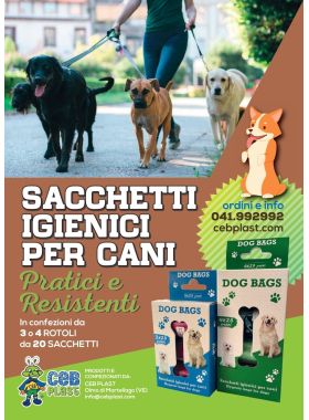 DOG BAG- sacco igienico per animali a rotolo